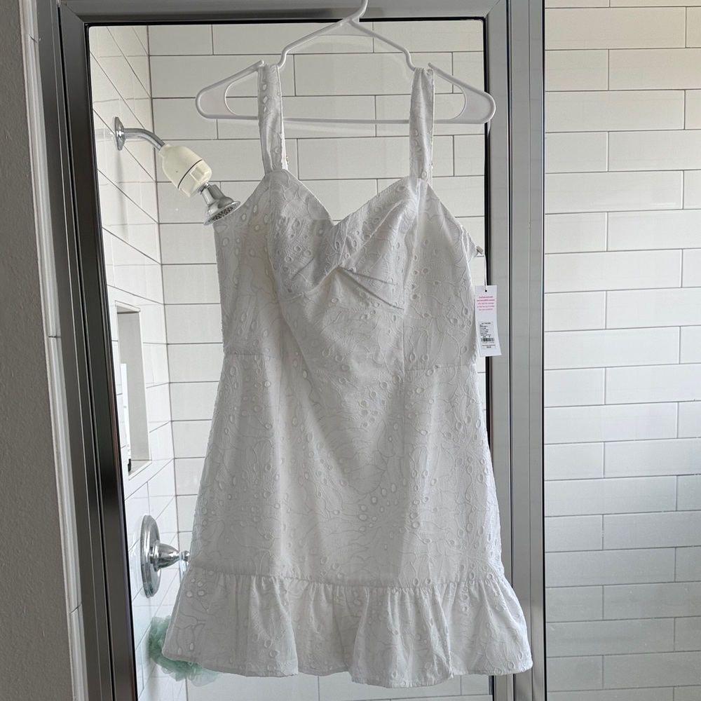 Lily Pulitzer White Eyelet Sundress